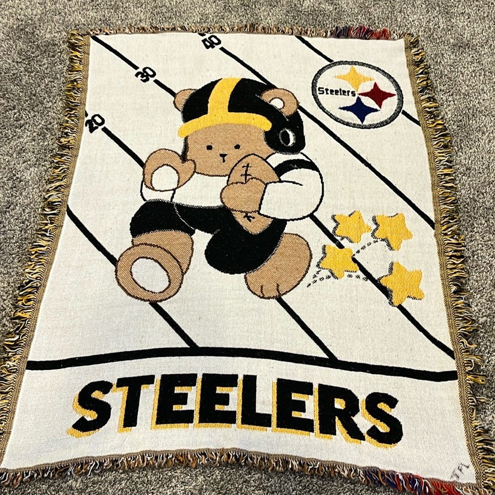 STEELERS BABY BLANKET